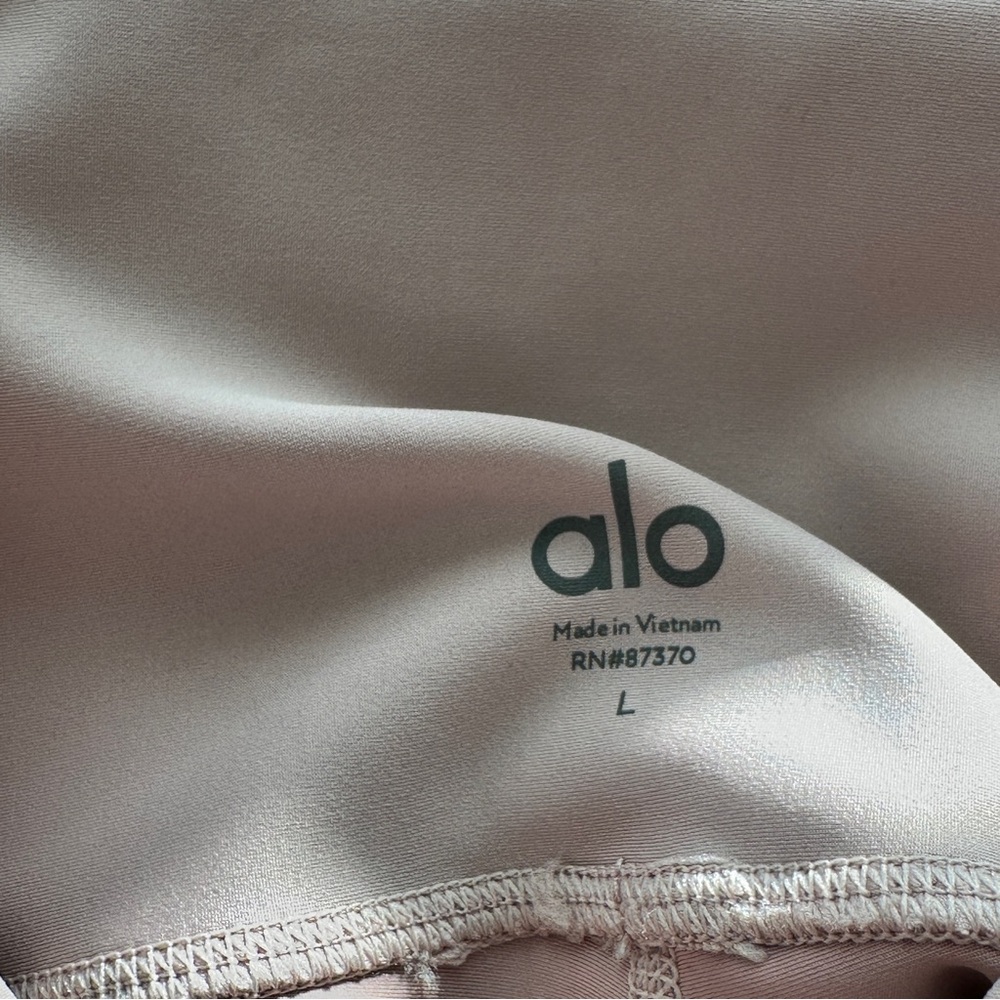 NWT Alo Yoga High-Waisted Airlift Mauve Leggings Large - Picture 6 of 10